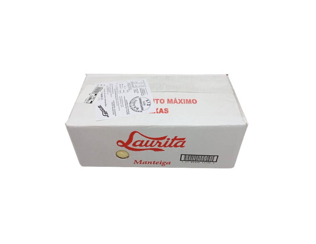 MANTEIGA SEM SAL LAURITA (CX 5 KG)